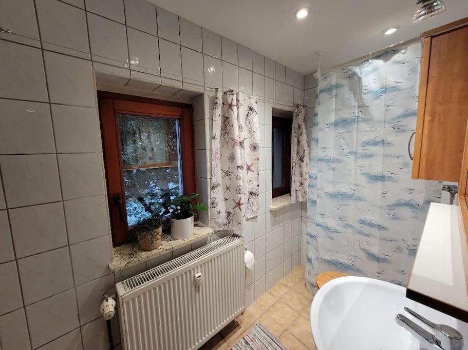 Gaestewohnung " Am Harsdorf " Maagdenburg Buitenkant foto