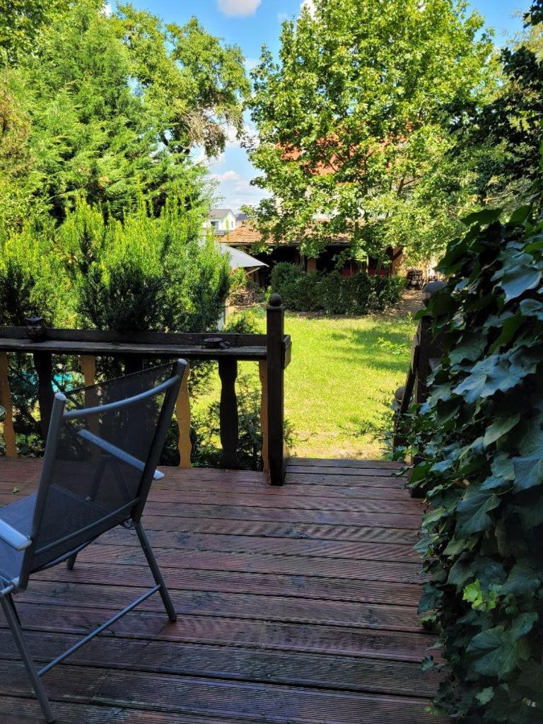 Gaestewohnung " Am Harsdorf " Maagdenburg Buitenkant foto